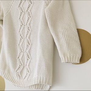 Cynthia Rowley Sweaters - Cynthia Rowley Cream Button Back Sweater Cynthia Rowley Sweaters - Cynthia Rowley Cream Button Back Sweater