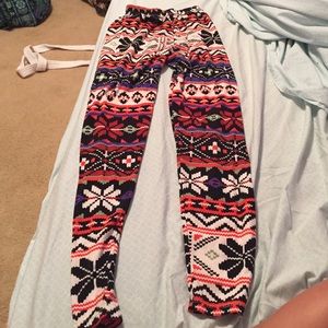 Patterned leggings!