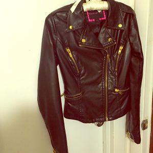 Sweet biker jacket!