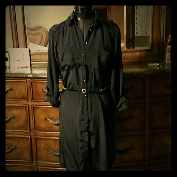 Black "silky"dress
