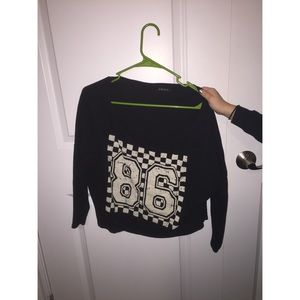 Long Sleeve Black 86 Shirt