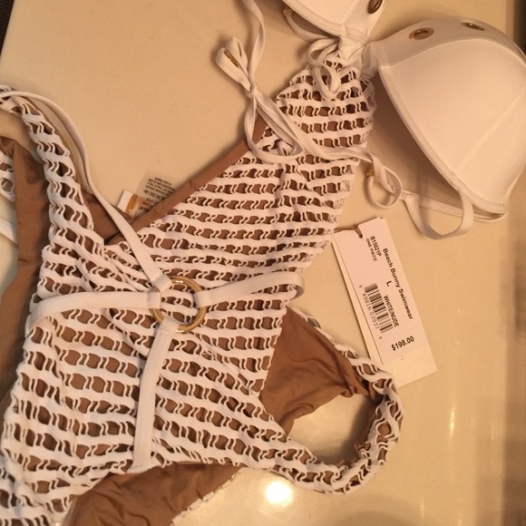 Sold.  Sold Sold  Beach bunny bathing suit - Picture 3 of 3