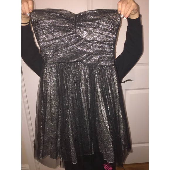 GORGEOUS Black and Silver Dress!