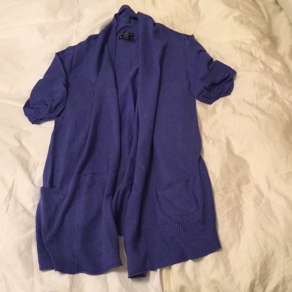"Sold" Cardigan sweater