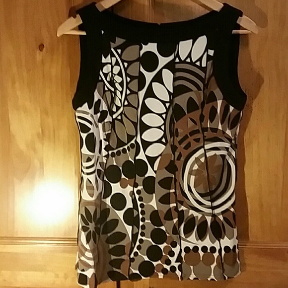 SALE!!  Sandra Darren sz 10 multi blouse