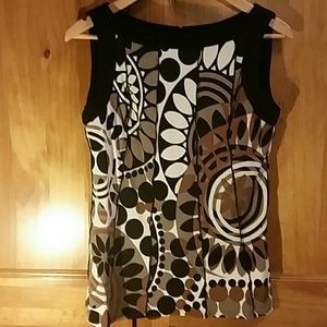 SALE!!  Sandra Darren sz 10 multi blouse