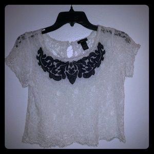 Lace Crop Top
