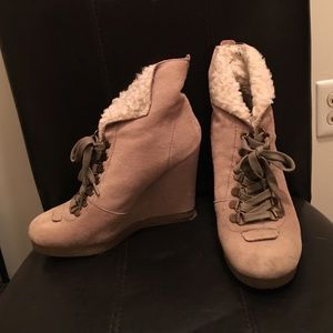 Nine West Lace Up Bootie