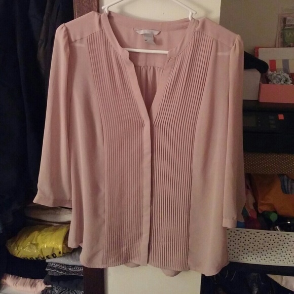 Blush Pink Blouse