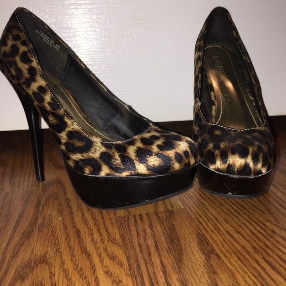 Leopard heels