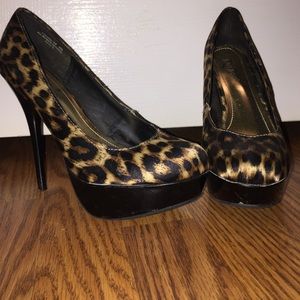 Leopard heels