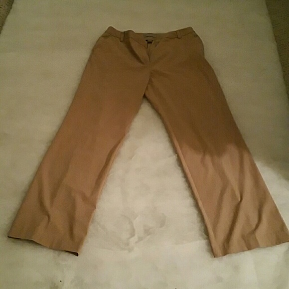 Liz Claiborne tan slacks