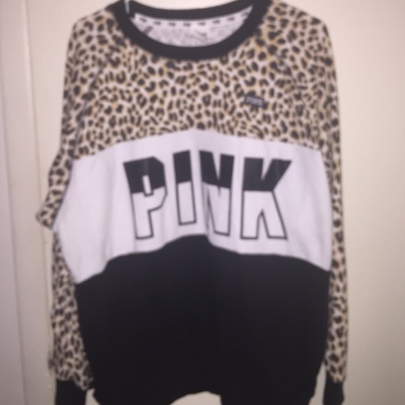 PINK oversized ill over sweater