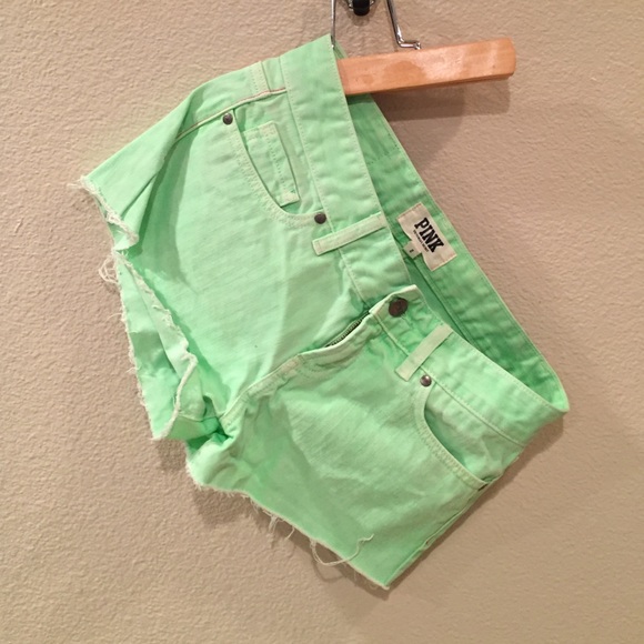 Lime green shorts