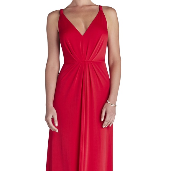 ❤️SOLD❤️Bcbg Hali Red Gown - Picture 3 of 4