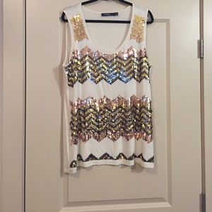 Gold sequence chevron tank