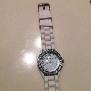 🚫SOLD🚫White sparkle watch