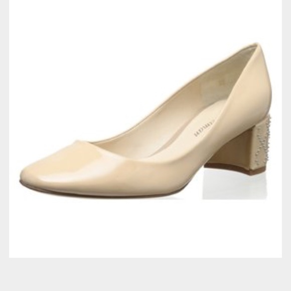 Black Clout Patent Leather Pumps