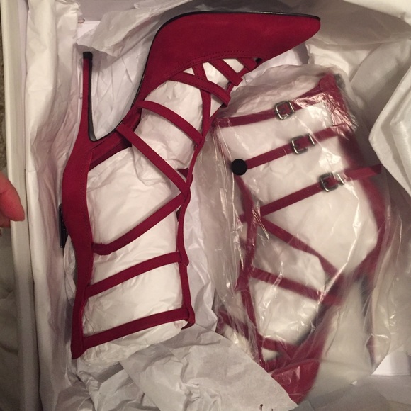 🚫sold🚫🎉🎉HOST PICK🎉Schutz paluda caged heel - Picture 4 of 4