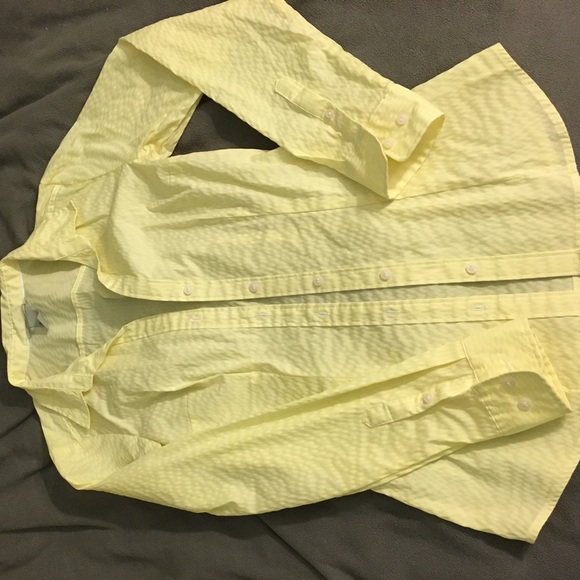 Fitted Pinstriped Button Up - Picture 1 of 4