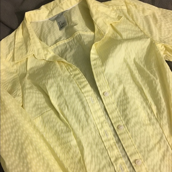 Fitted Pinstriped Button Up - Picture 3 of 4