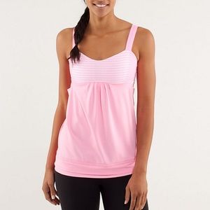 Pink flowy Lulu tank