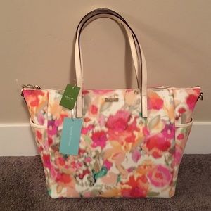 Kate Spade Adaira Baby Bag, Giverny Floral