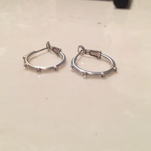 🚫SOLD🚫 Silver hoops