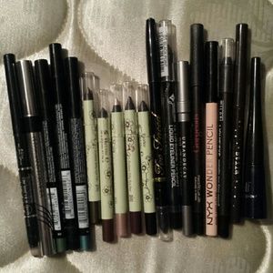 Crazy eye liner lot