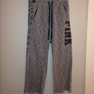 Grey campus pants from Pink