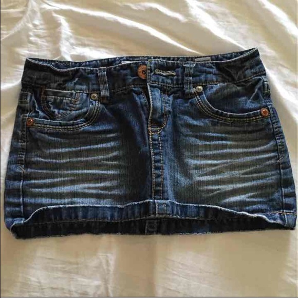 Aeropostale Jean mini skirt size 1/2