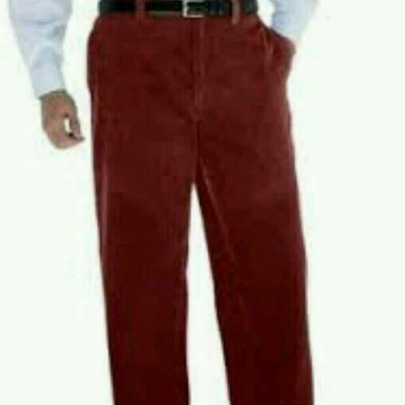 maroon corduroy pants mens