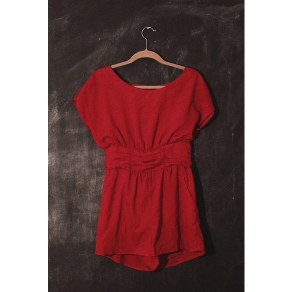 NEW! Adorable Red Romper