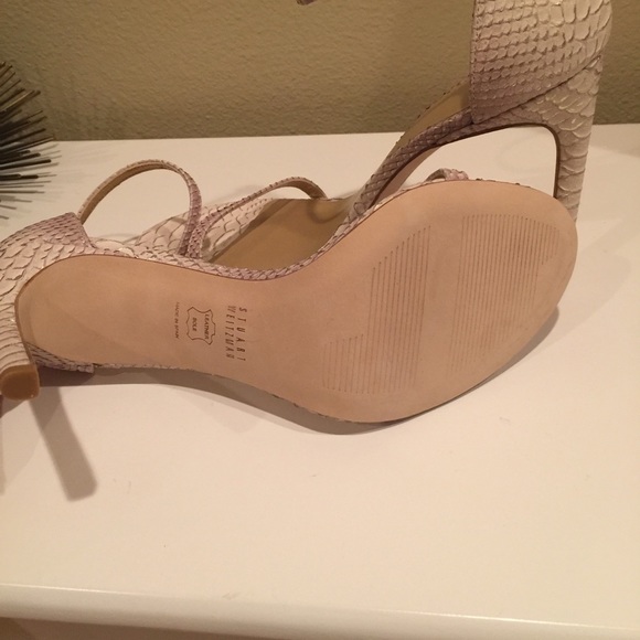 💥Stuart Weitzman White Snakeskin💥 - Picture 3 of 4