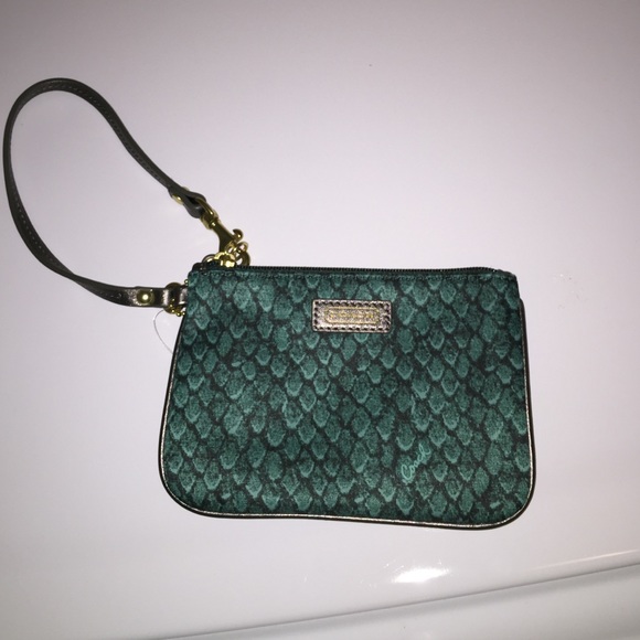 Authentic Coach wristlet