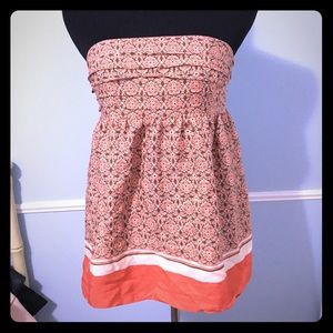 Banana Republic silk tube top