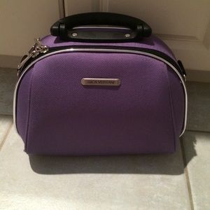PRICE DROP!! Purple luggage bag