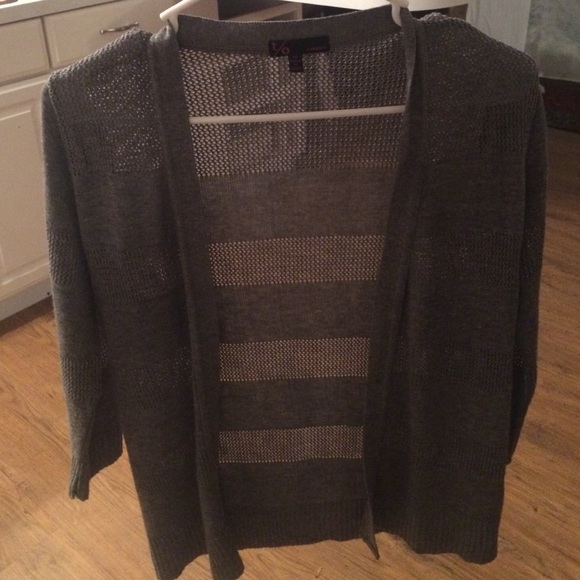 Lightweight grey cardigan
