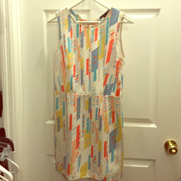 Armani Exchange Dress White multicolor