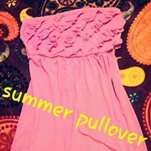 bathing suit pullover