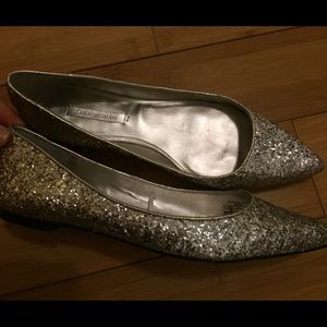 ZARA Glitter flats