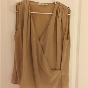 Robert Rodriguez Tan Blouse