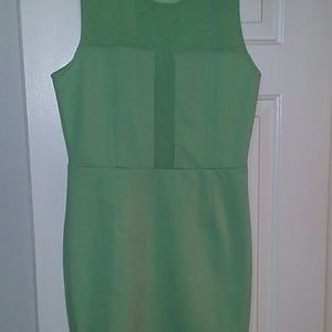 Mint green dress