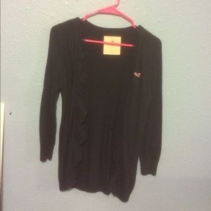 3/4 Length Navy Blue Hollister Cardigan