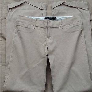 Women's Beige Business Slacks