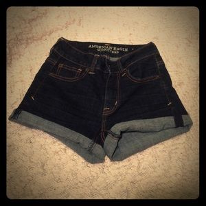 AE high waisted shorts