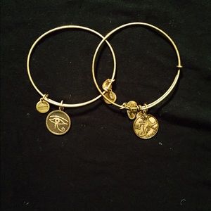 Pair of Alex & Ani bracelet