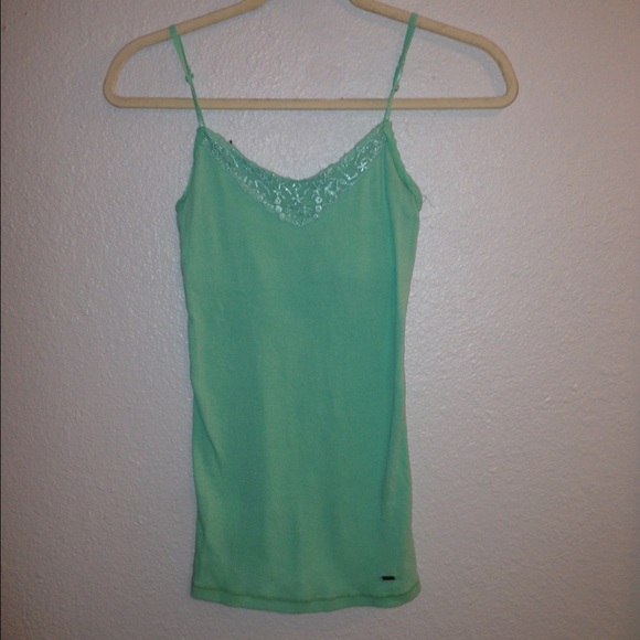 Teal tank top