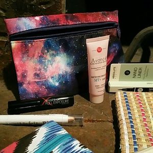 5 Ipsy makeup bags, with 4 of November's products