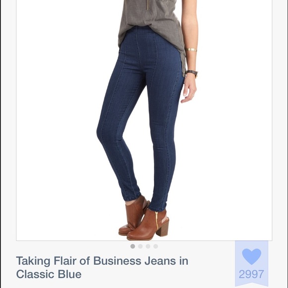 Pistola high waisted back zip skinny jeans